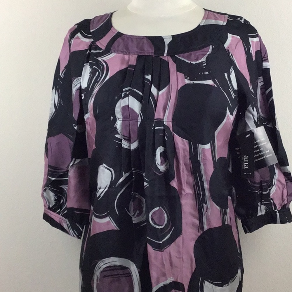 💯Silk A.N.A Petite Small Blouse💯